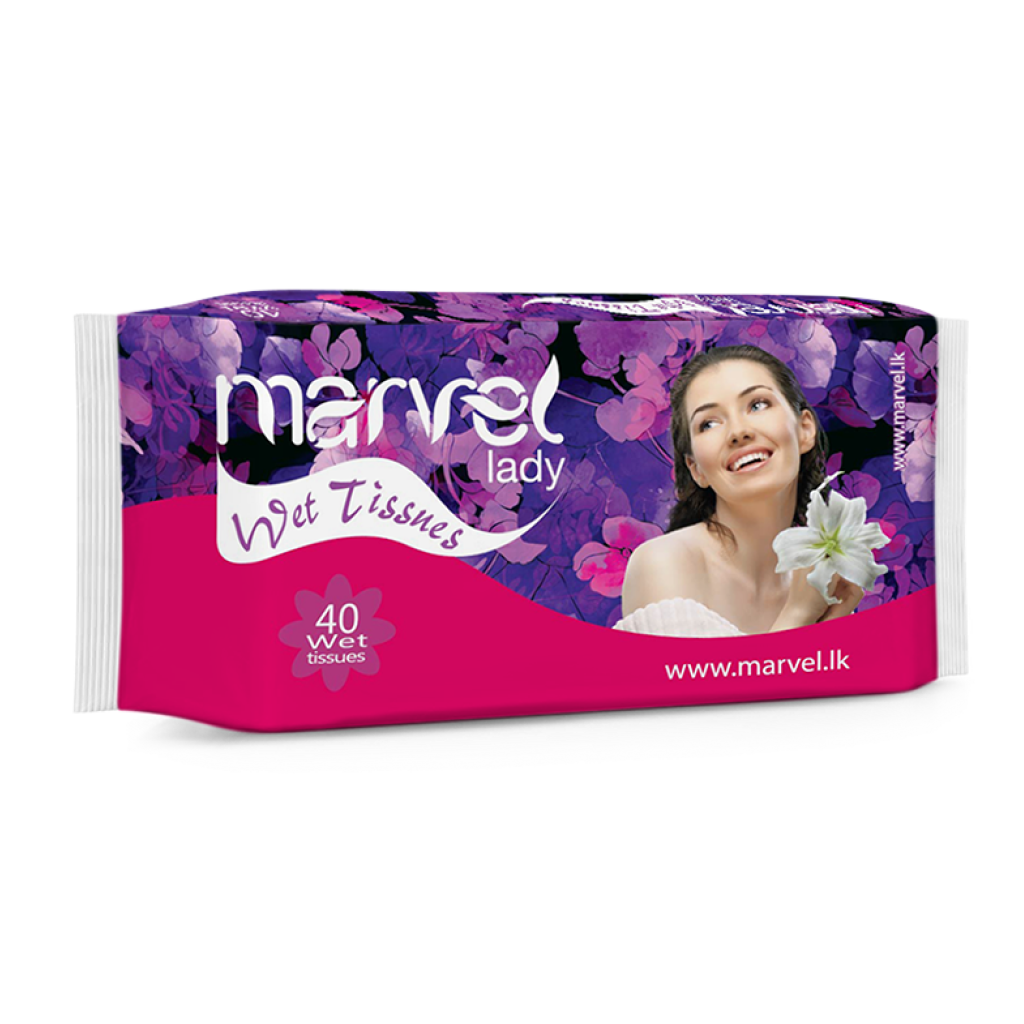 Marvel Lady Care Wet Tissues